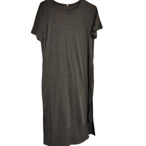 Women's Oversized High Low T-shirt Dress Size XL